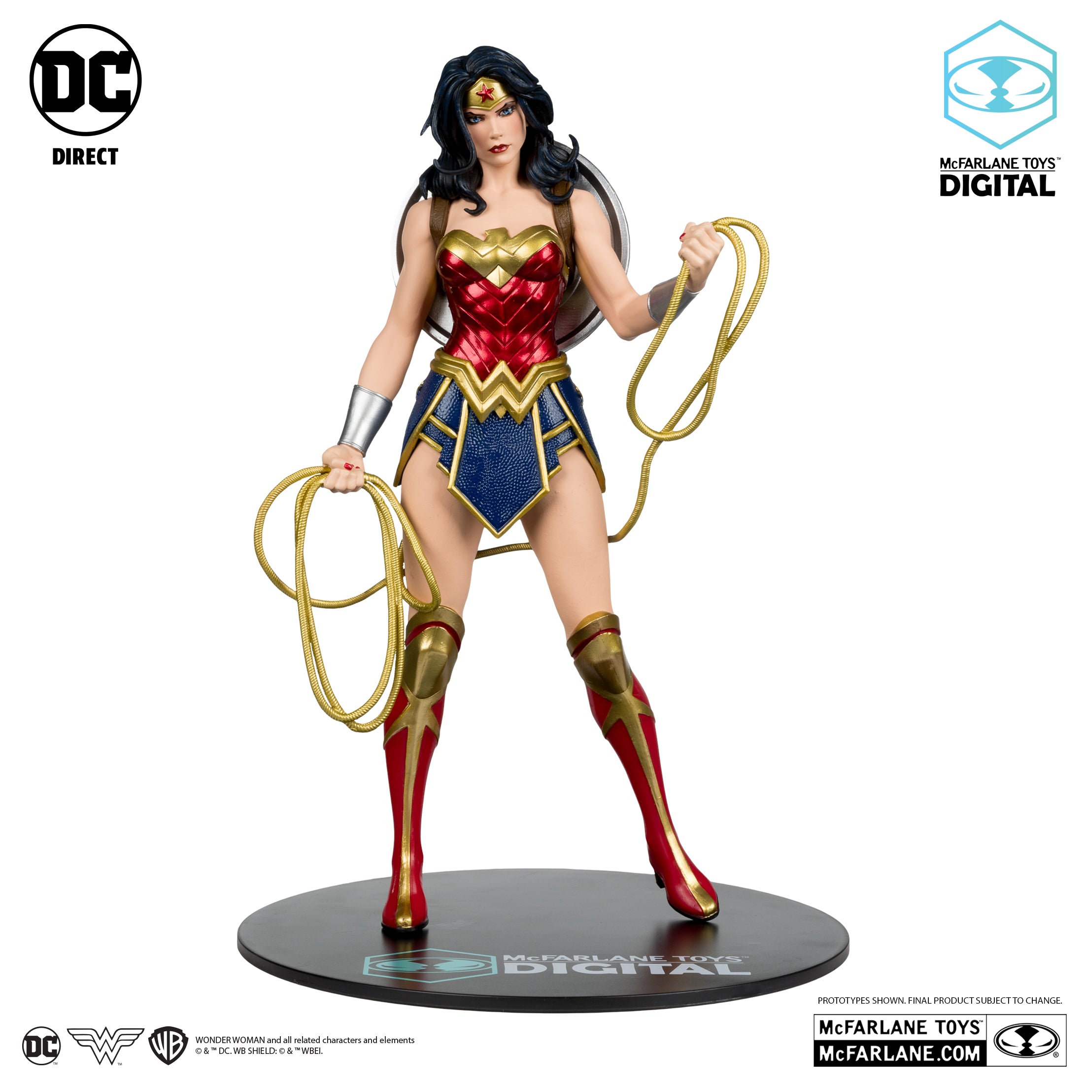 McFarlane Toys - Wonder Woman by Jim Lee 1/6th Scale Premium Posed Figure w/McFarlane Toys Digital Collectible