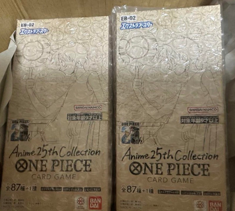 One Piece TCG: EB-02 "Anime 25th Collection" Booster Box (Japanese)