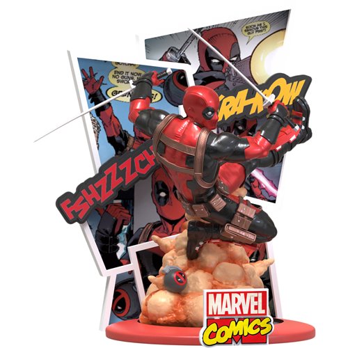 Beast Kingdom - Marvel Comics Deadpool (Metallic Ver.) D-Stage Premium Non-Scale Statue