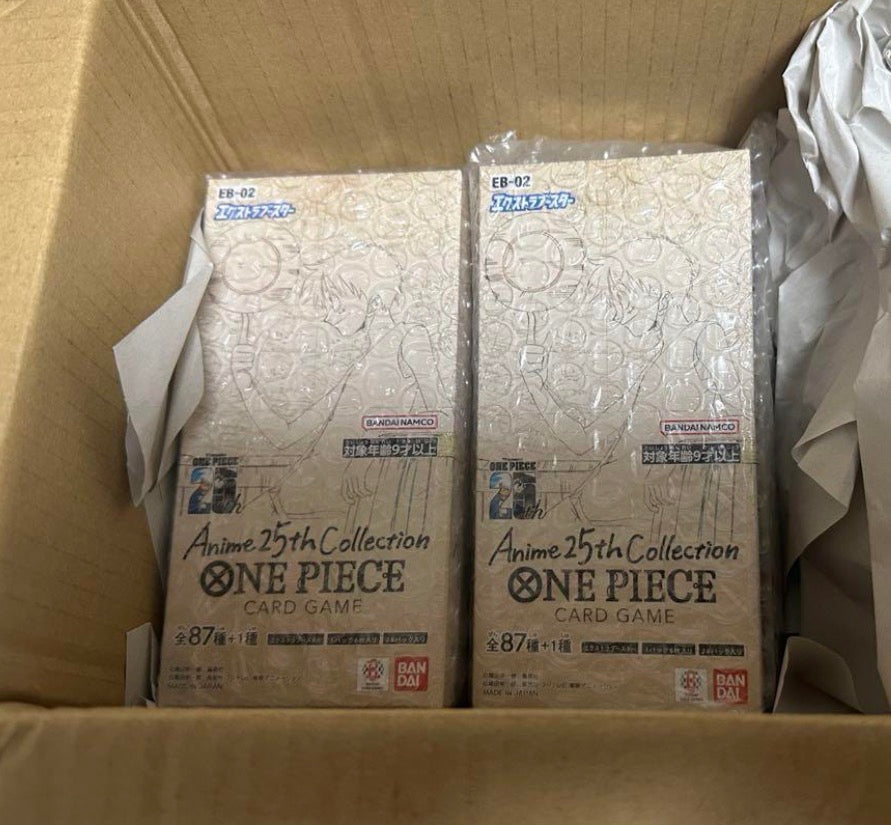 One Piece TCG: EB-02 "Anime 25th Collection" Booster Box (Japanese)