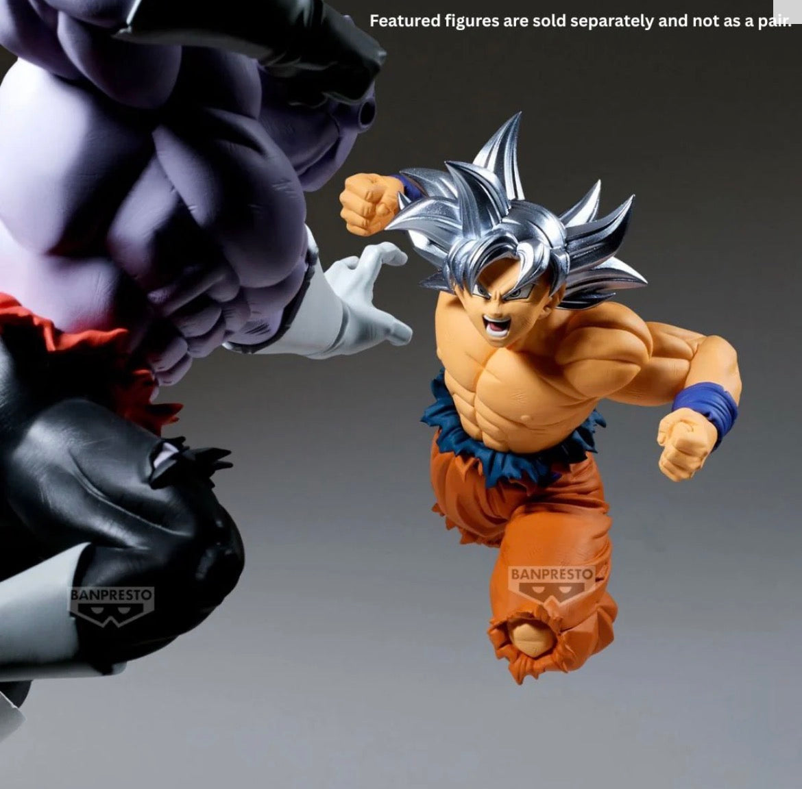 Banpresto Dragon Ball Super Match Makers Goku Mastered Ultra Instinct Prize Figure