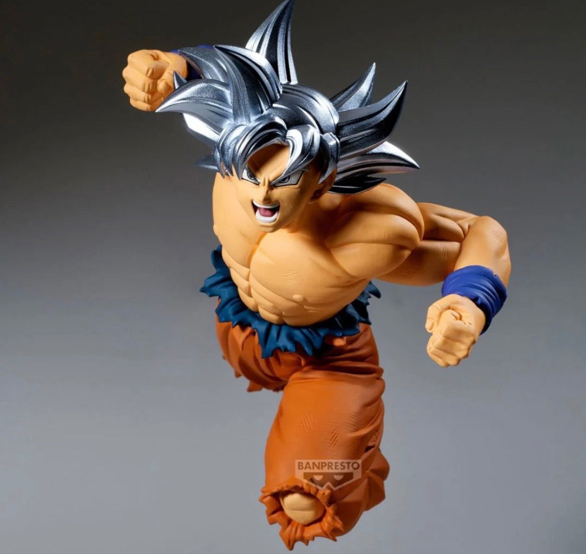 Banpresto Dragon Ball Super Match Makers Goku Mastered Ultra Instinct Prize Figure