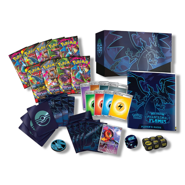 Pokémon TCG: Mega Evolution - Phantasmal Flames Elite Trainer Box (English)