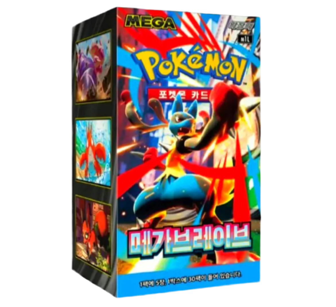 Pokémon TCG: Mega Brave Booster Box (Korean)