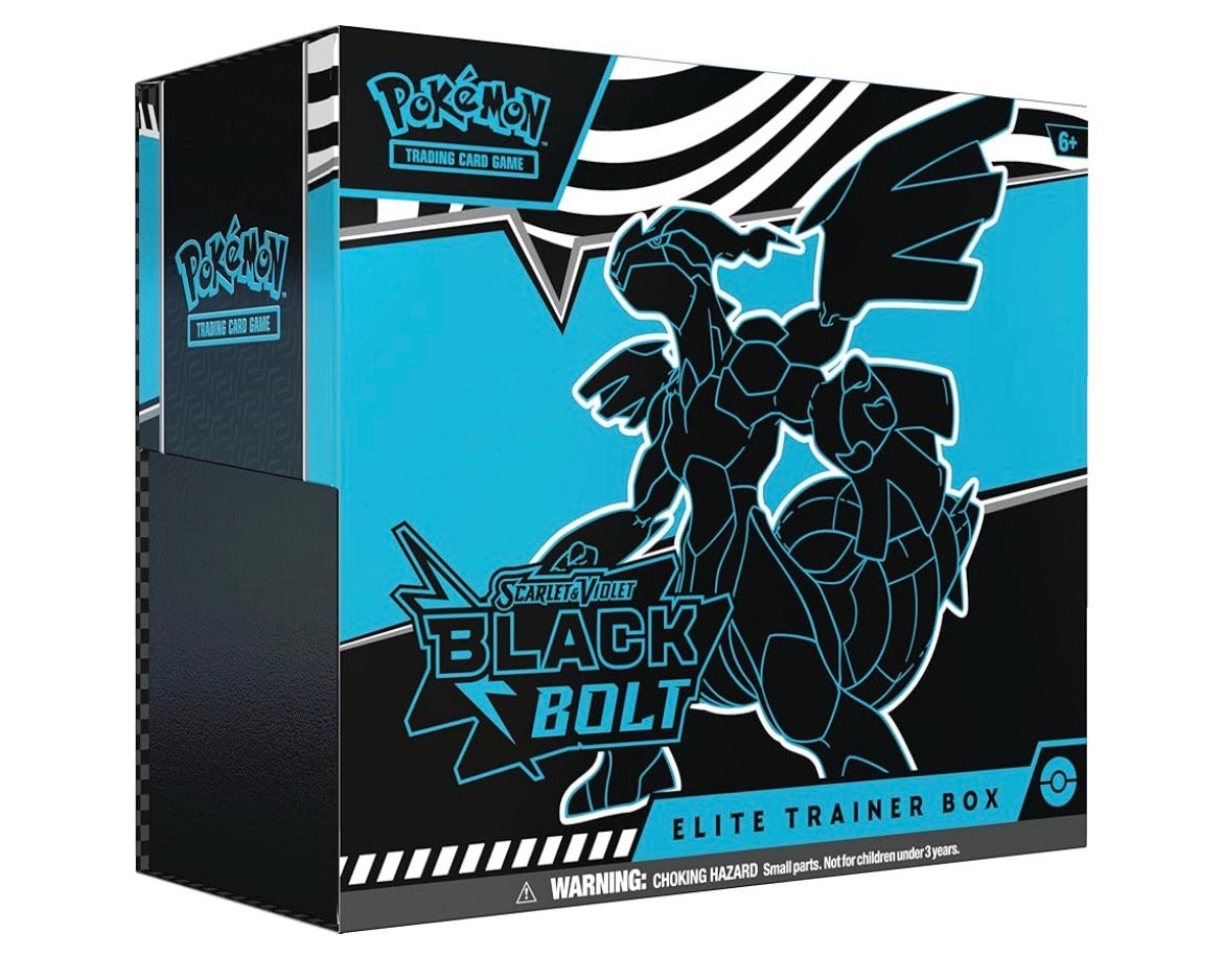 Pokémon TCG: Scarlet & Violet - Black Bolt Elite Trainer Box (English)