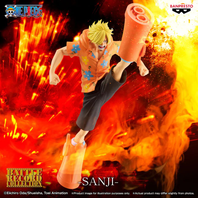 Banpresto One Piece Battle Record Collection Vinsmoke Sanji II Prize Figure