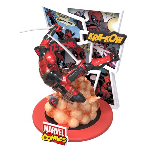 Beast Kingdom - Marvel Comics Deadpool (Metallic Ver.) D-Stage Premium Non-Scale Statue