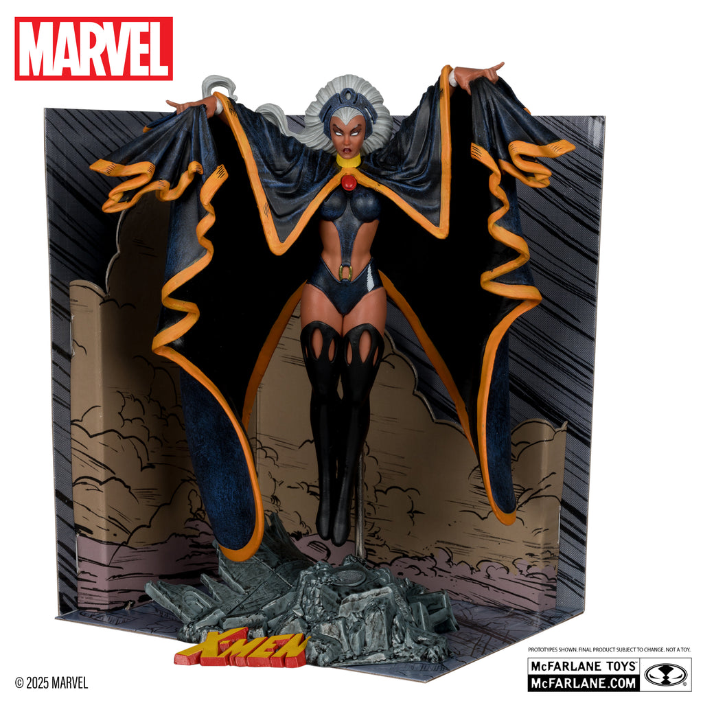 McFarlane Toys - Storm 1/10th Scale Premium Figure w/Scene (From Marvel Tales Ft. Spider-Man and The X-Men #236)