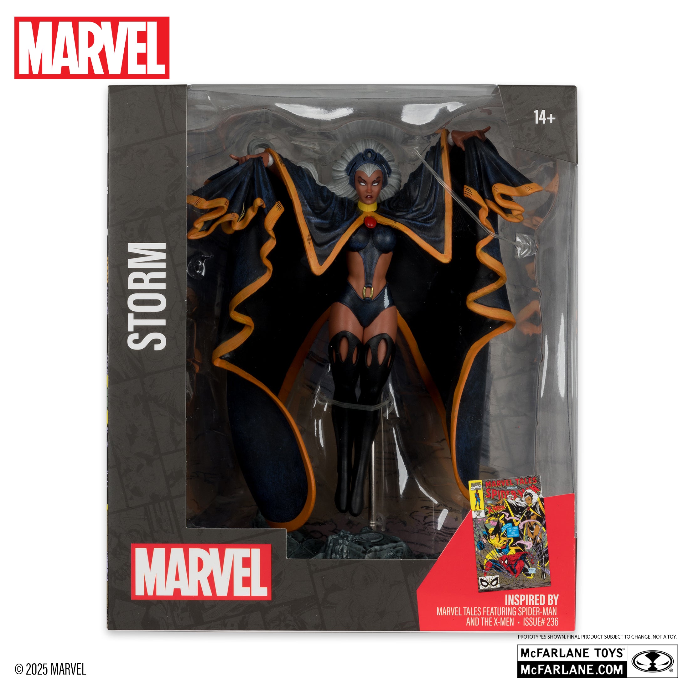 McFarlane Toys - Storm 1/10th Scale Premium Figure w/Scene (From Marvel Tales Ft. Spider-Man and The X-Men #236)