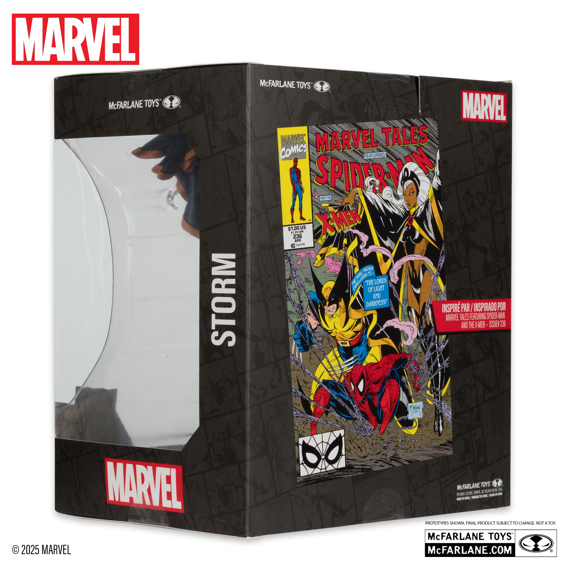 McFarlane Toys - Storm 1/10th Scale Premium Figure w/Scene (From Marvel Tales Ft. Spider-Man and The X-Men #236)