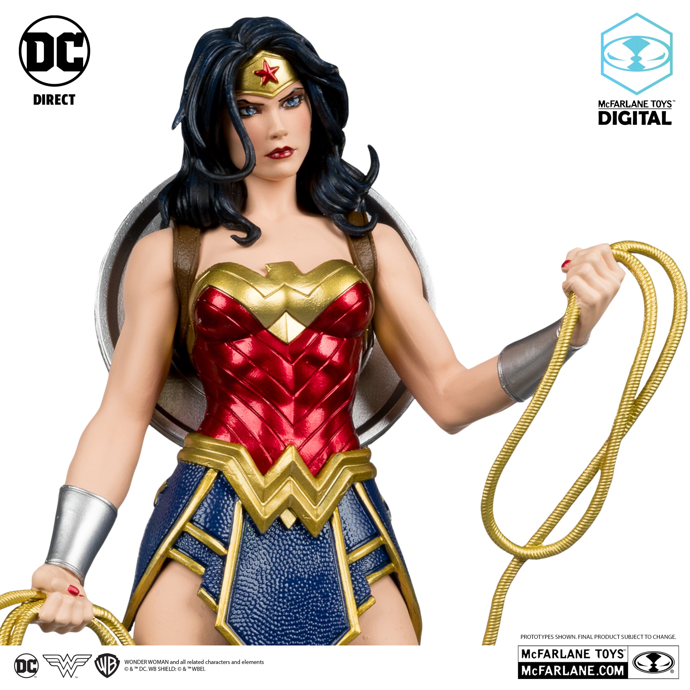 McFarlane Toys - Wonder Woman by Jim Lee 1/6th Scale Premium Posed Figure w/McFarlane Toys Digital Collectible