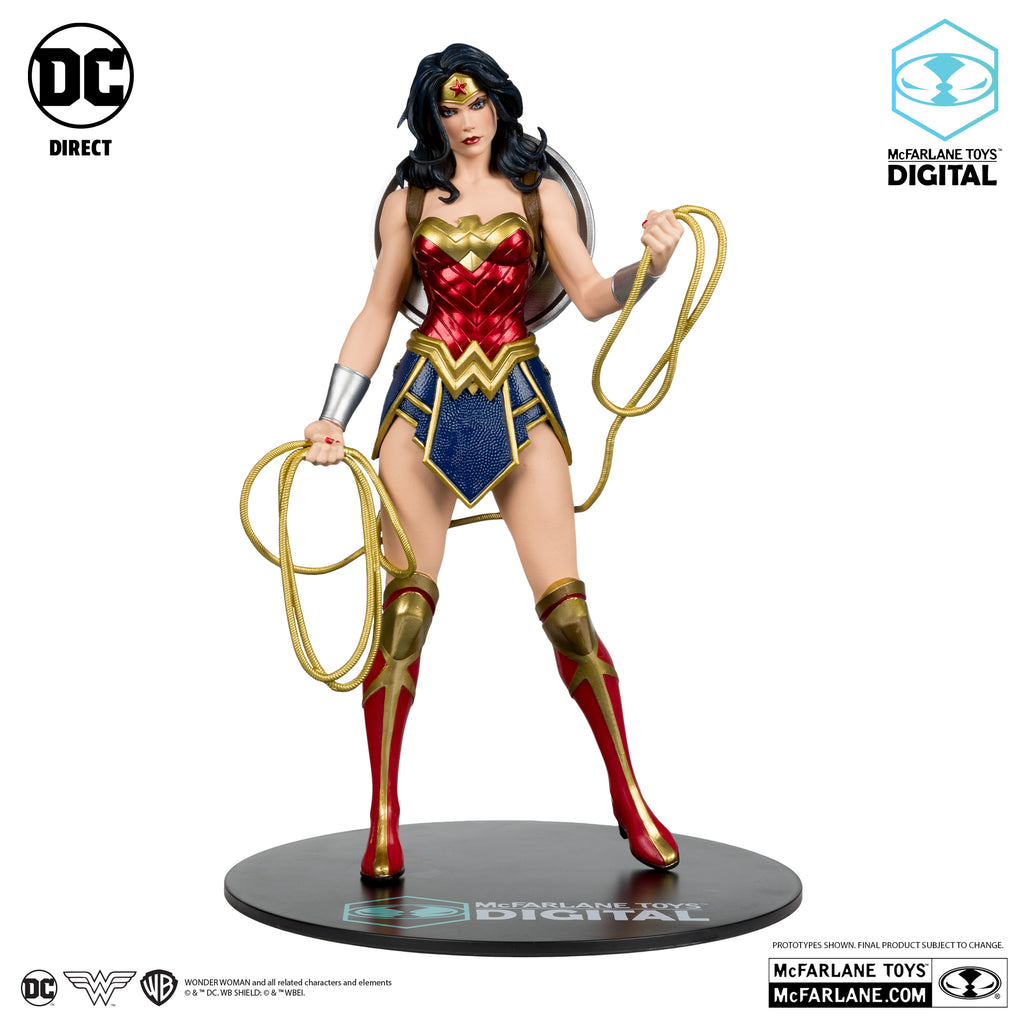 McFarlane Toys - Wonder Woman by Jim Lee 1/6th Scale Premium Posed Figure w/McFarlane Toys Digital Collectible