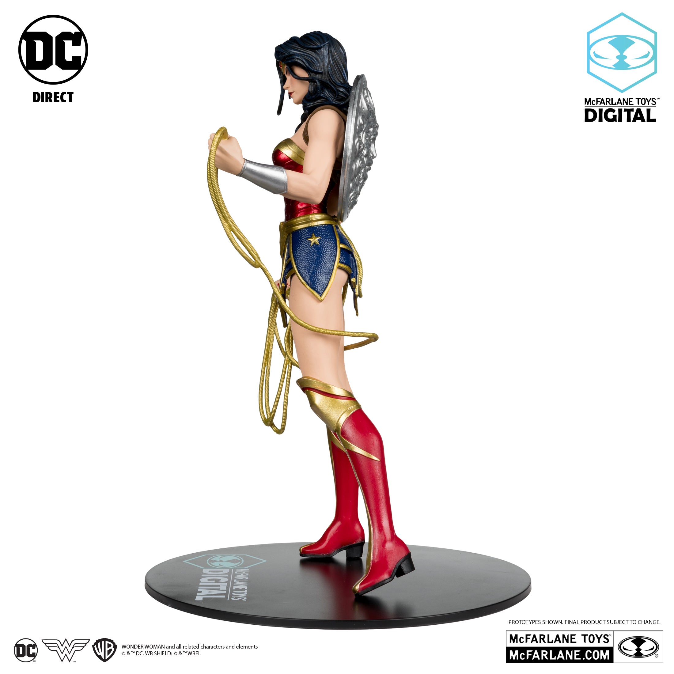 McFarlane Toys - Wonder Woman by Jim Lee 1/6th Scale Premium Posed Figure w/McFarlane Toys Digital Collectible
