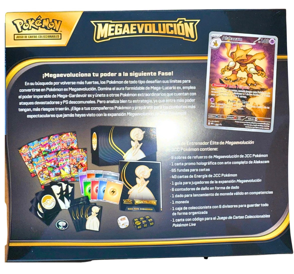 Pokémon TCG: Mega Evolution Elite Trainer Box - Mega Gardevoir Ver. (Spanish)