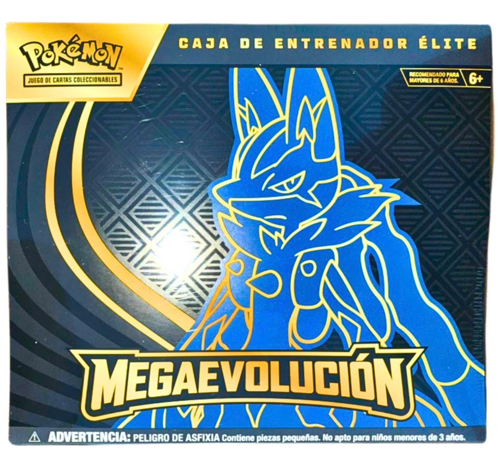 Pokémon TCG: Mega Evolution Elite Trainer Box - Mega Lucario Ver. (Spanish)