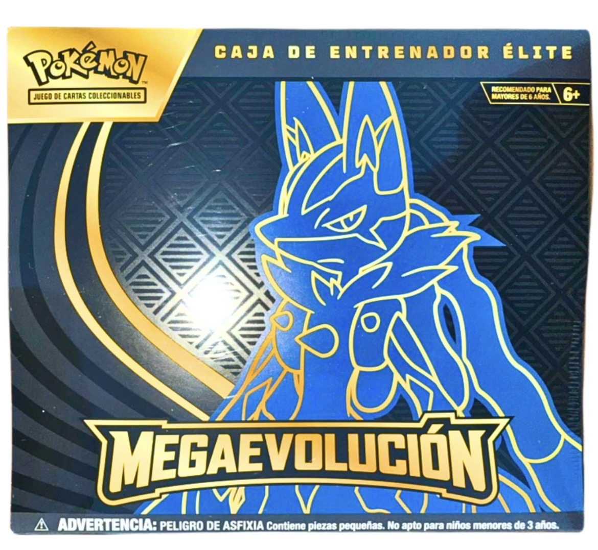 Pokémon TCG: Mega Evolution Elite Trainer Box - Mega Lucario Ver. (Spanish)