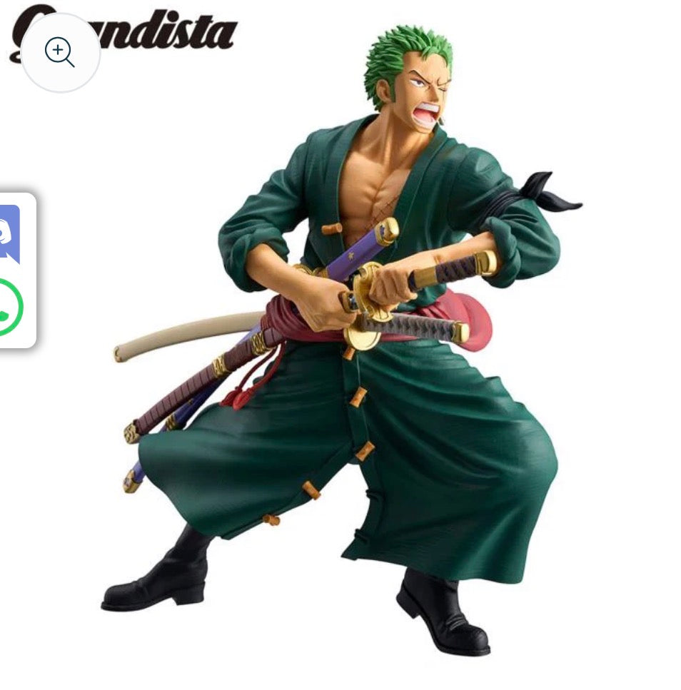 Banpresto One Piece Grandista Roronoa Zoro Prize Figure