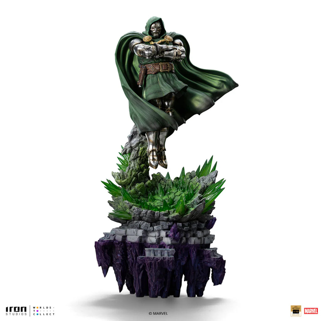 Iron Studios - Infinity Gauntlet Doctor Doom Deluxe 1:10th Art Scale Premium Statue