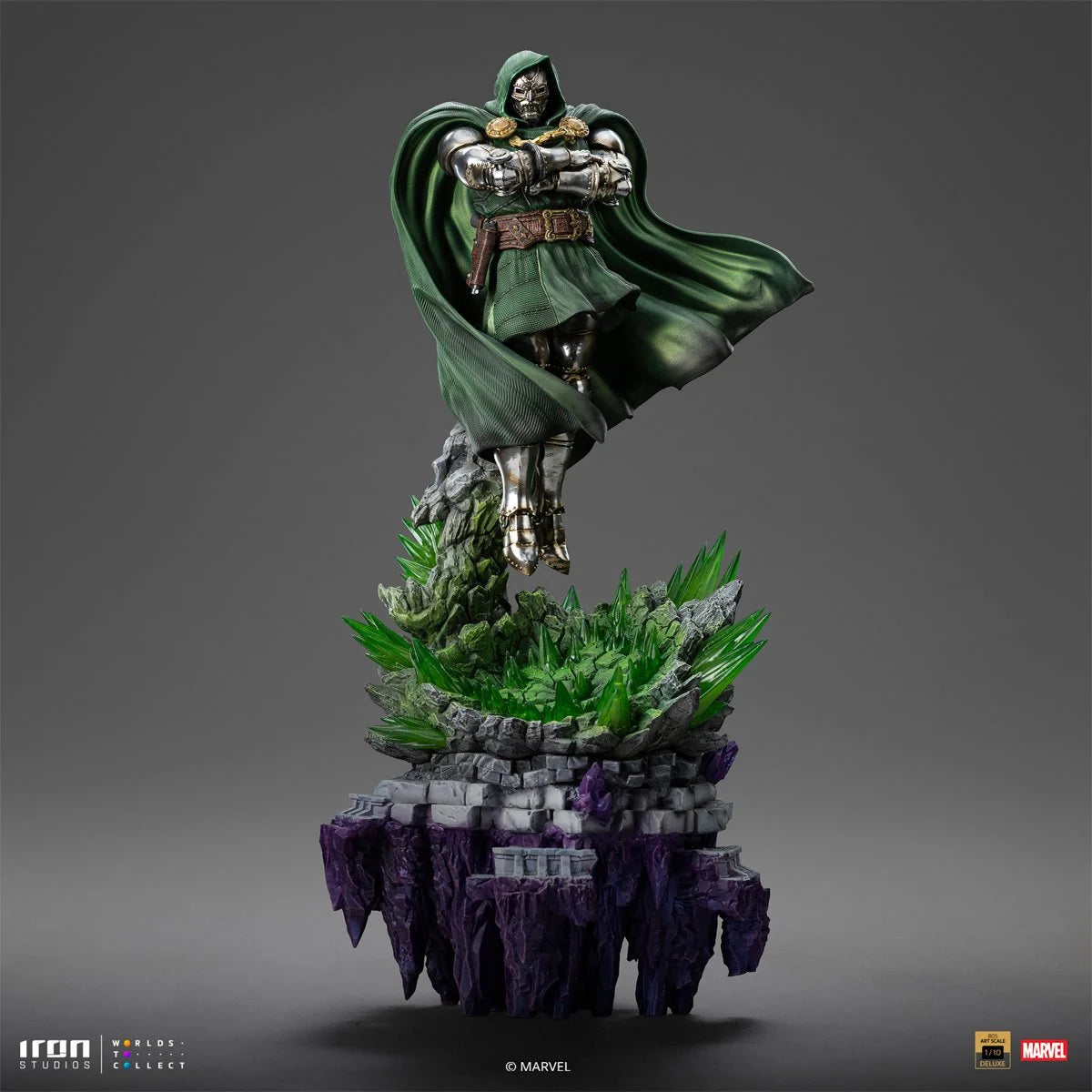 Iron Studios - Infinity Gauntlet Doctor Doom Deluxe 1:10th Art Scale Premium Statue