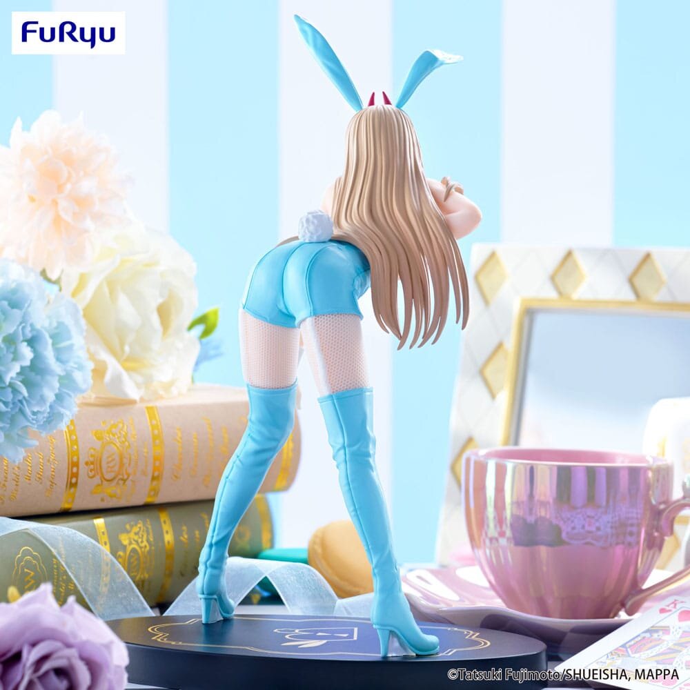 FuRyu Chainsaw Man BiCute Bunnies Power Prize Figure (Light Blue Ver.)