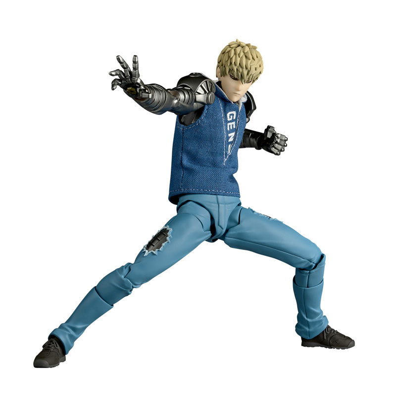 Kaiyodo - Revoltech Amazing Yamaguchi One-Punch Man Genos The Demon Cyborg Premium Non-Scale Action Figure