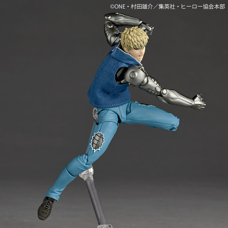 Kaiyodo - Revoltech Amazing Yamaguchi One-Punch Man Genos The Demon Cyborg Premium Non-Scale Action Figure