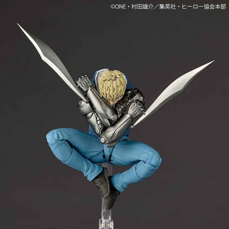 Kaiyodo - Revoltech Amazing Yamaguchi One-Punch Man Genos The Demon Cyborg Premium Non-Scale Action Figure
