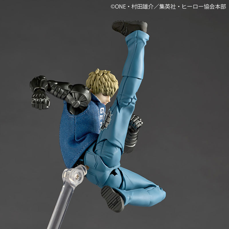 Kaiyodo - Revoltech Amazing Yamaguchi One-Punch Man Genos The Demon Cyborg Premium Non-Scale Action Figure