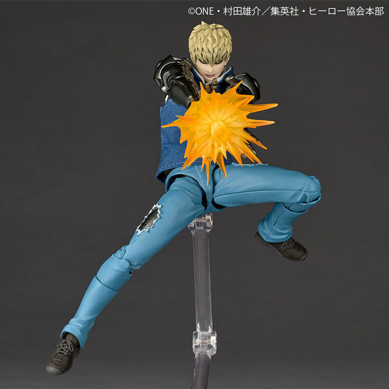 Kaiyodo - Revoltech Amazing Yamaguchi One-Punch Man Genos The Demon Cyborg Premium Non-Scale Action Figure