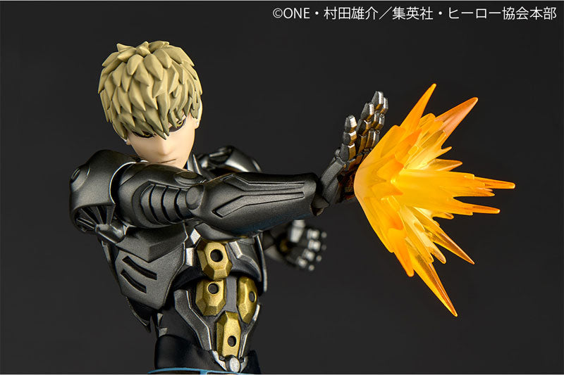Kaiyodo - Revoltech Amazing Yamaguchi One-Punch Man Genos The Demon Cyborg Premium Non-Scale Action Figure