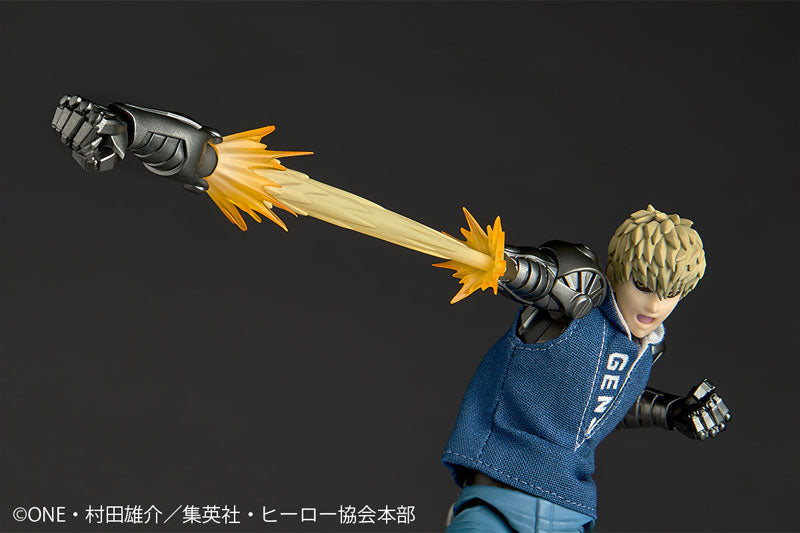 Kaiyodo - Revoltech Amazing Yamaguchi One-Punch Man Genos The Demon Cyborg Premium Non-Scale Action Figure
