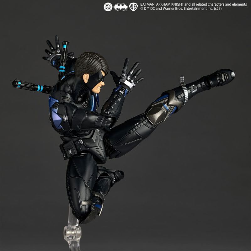 Kaiyodo - Revoltech Amazing Yamaguchi Batman: Arkham Knight Nightwing Premium Non-Scale Action Figure