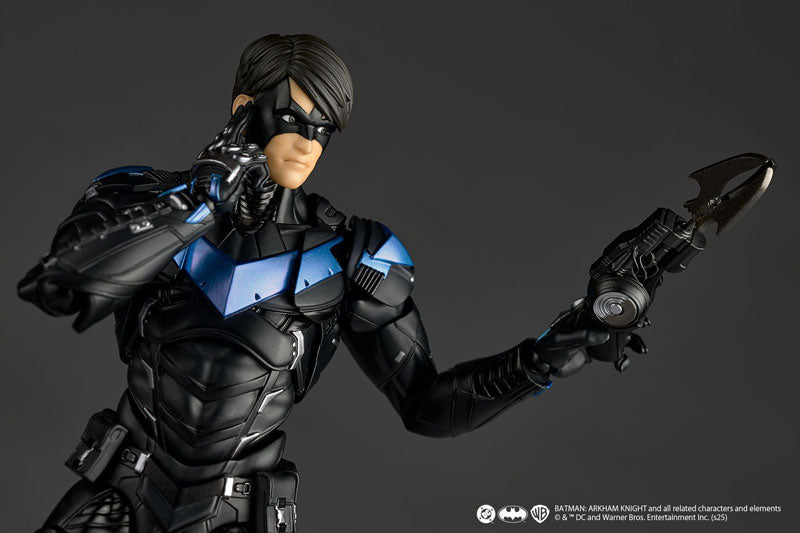 Kaiyodo - Revoltech Amazing Yamaguchi Batman: Arkham Knight Nightwing Premium Non-Scale Action Figure