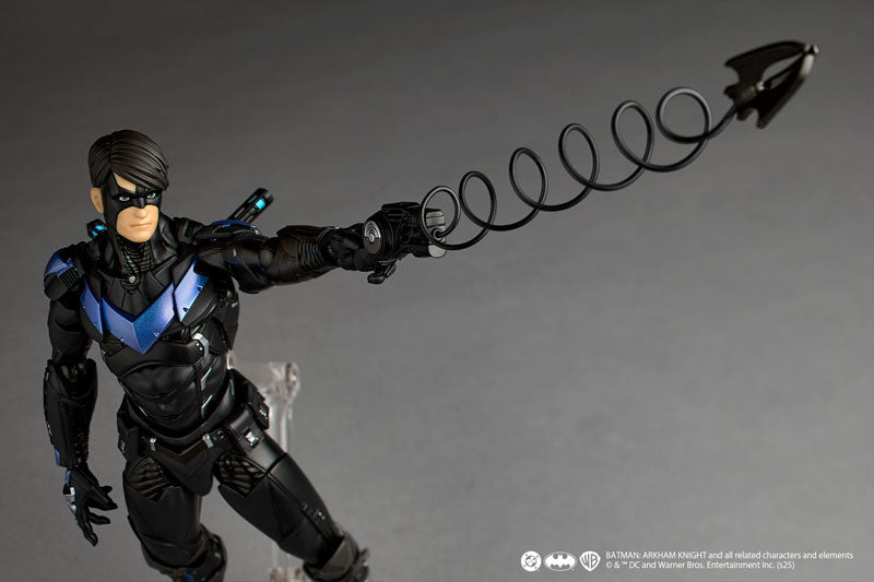 Kaiyodo - Revoltech Amazing Yamaguchi Batman: Arkham Knight Nightwing Premium Non-Scale Action Figure