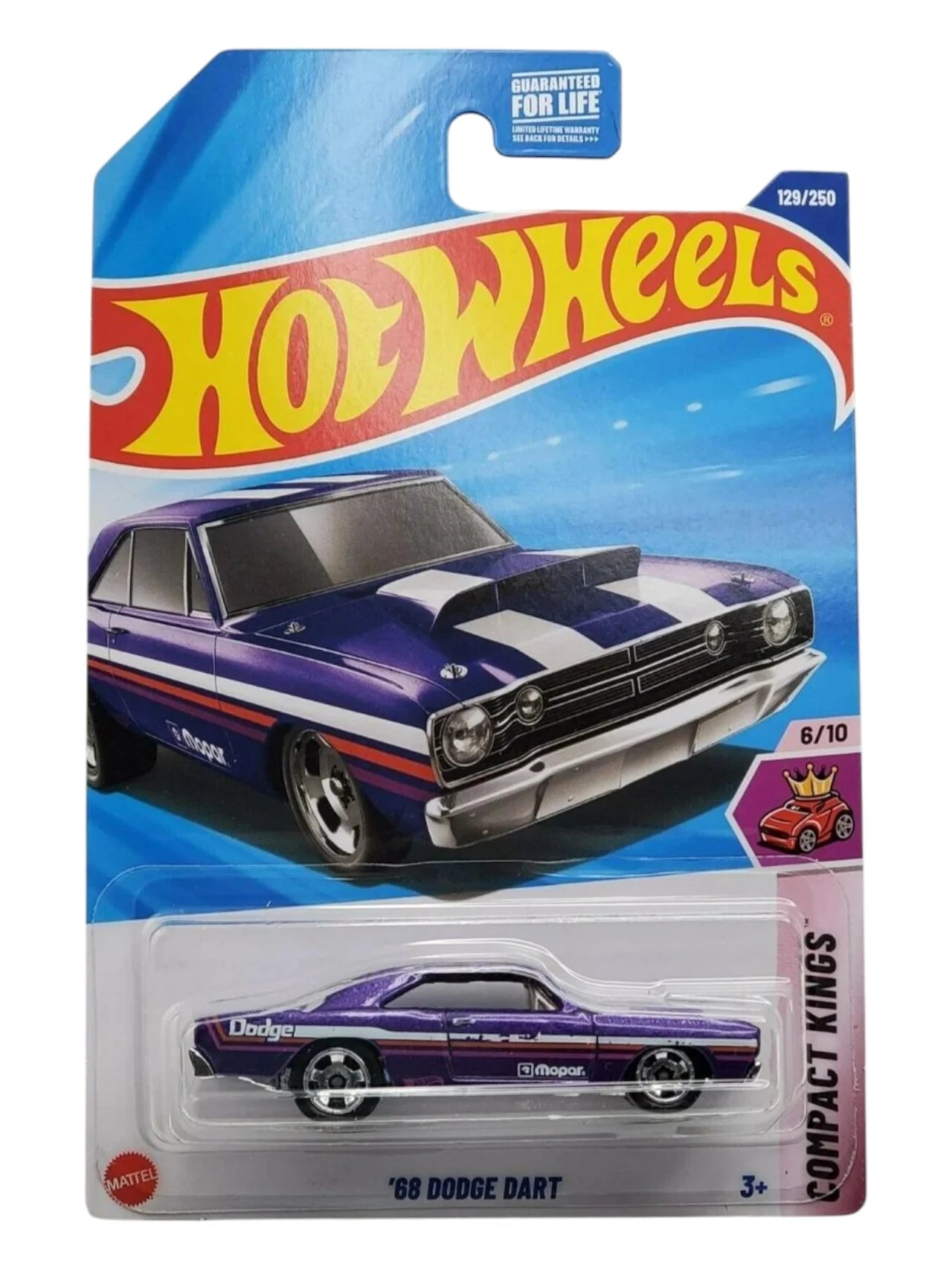 Hot Wheels Compact Kings ‘68 Dodge Dart 1:64th Scale Die-Cast Car