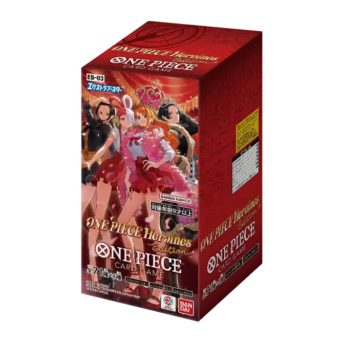 One Piece TCG: EB-03 “Heroines Edition” Booster Box (Japanese)
