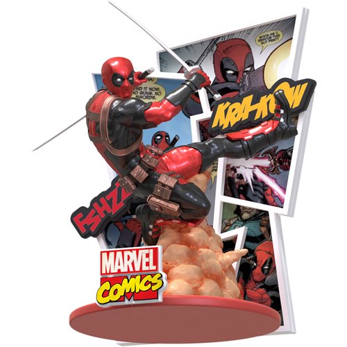 Beast Kingdom - Marvel Comics Deadpool (Metallic Ver.) D-Stage Premium Non-Scale Statue